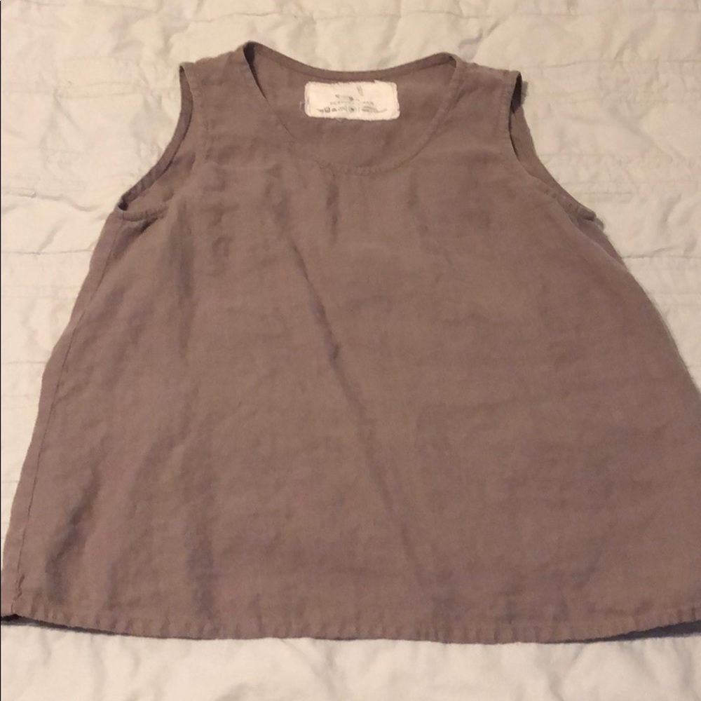 Not Perfect Linen NotPerfectLinen tank